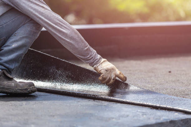 Professional Exterior Waterproofing technician working in Clayton, IN